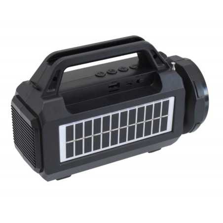 Radio FM cu Lanterna si Panou Solar SY-979