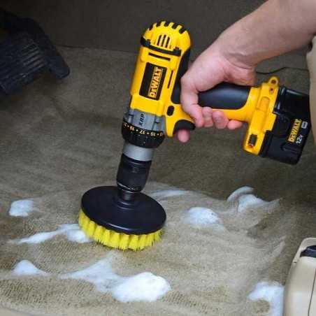 Set 3 Perii Universale Curatare Cu Adaptor Pentru Bormasina Sau Autofiletanta