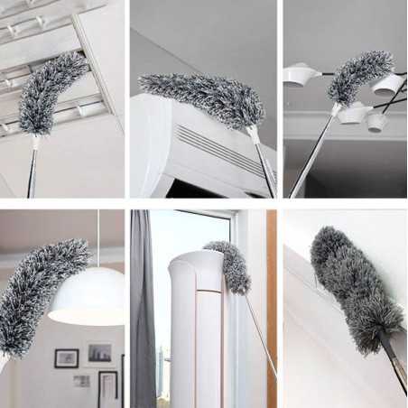 Pamatuf Extensibil Pentru Locuri Greu Accesibile Metalic, 90-290 cm