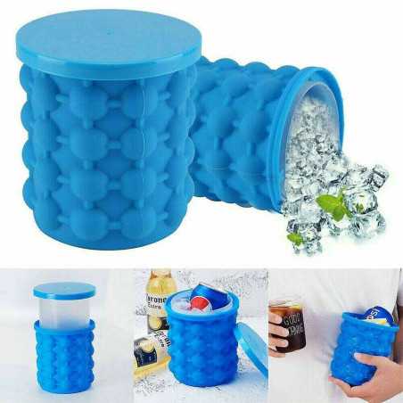 Frapiera Pentru Gheata Smart, Usor De Utilizat, Capac inclus, 40 de cuburi, 14 x12 cm