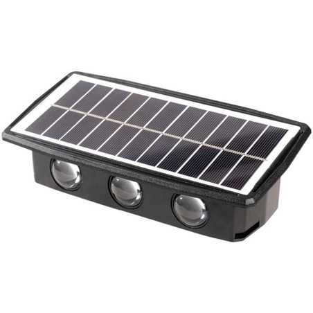 Lampa Solare Decorativa 6 Leduri Si Lumina Calda Bidirectionala