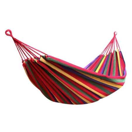 Hamac Multicolor Din Bumbac Pentru Curte Sau Gradina 200 x 150cm