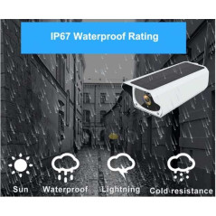 Smart Camera WIFI Exterior cu Incarcare Solara HD Suport Card