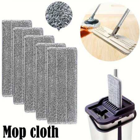 Rezerva mop drept din microfibra, prindere cu arici