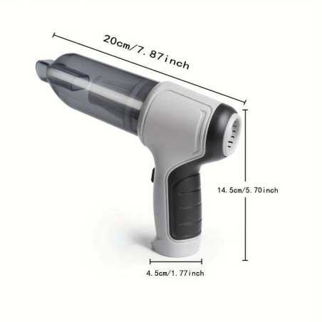 Mini Aspirator Portabil 3 în 1 Cu Acumulator Si Incărcare Prin USB