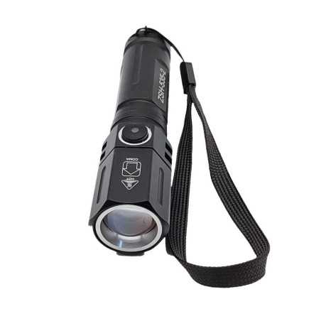 Lanterna De Buzunar LED Laser Si Acumulator 18650