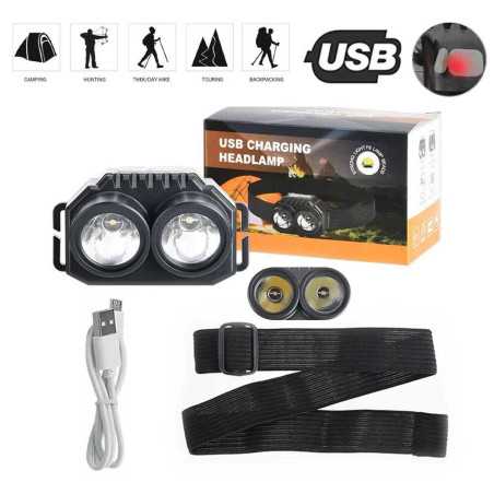 Lanterna Frontala Acumulator Si Incarcare USB