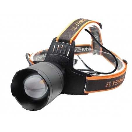Lanterna de cap cu led laser sau lampa mana cu acumulator de capacitate mare