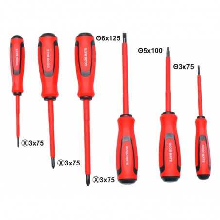 Trusa 6 Piese, Surubelnite Electrician Izolate NO-7669