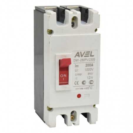 Intrerupator de Circuit Solar MCCB 2P-200A / 1000V DC