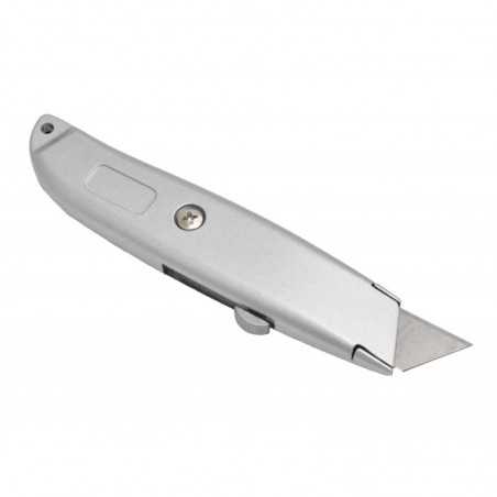Cutter Profesional Metalic cu Lama Retractabila / 1703