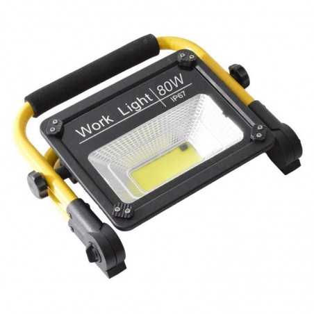 Proiector Solar 80W - IP67 cu Suport / W743