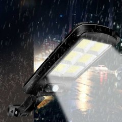 Lampa Solara De Exterior LED 36 cm x 11.5 cm, 2880 Lumeni 120 COB LED 24 W - echivalent 192 W bec incadescent, IP65