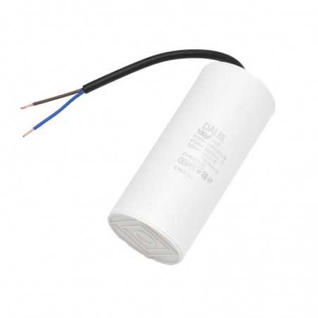 Condensator Pornire Motor 450V - 100uf / Cu Fire