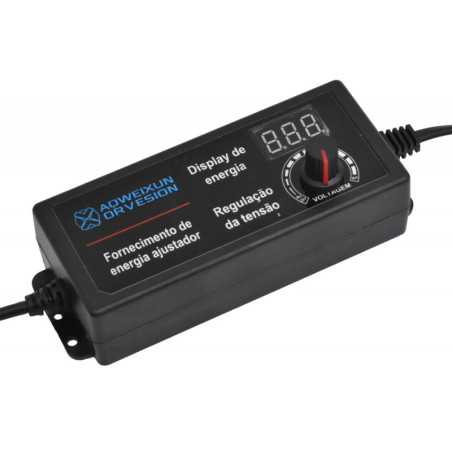 Alimentator Reglabil 3-24V DC 3A cu Afisaj Digital, Mufa 2,1mm