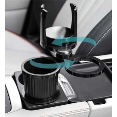 Suport Multifunctional Auto Pentru Pahare Cu Incarcator Wireless