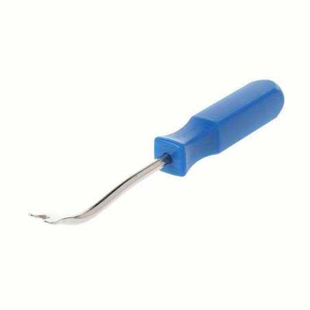 Extractor capse și cleme tapițerie auto, 20 cm, albastru