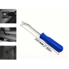 Extractor capse și cleme tapițerie auto, 20 cm, albastru