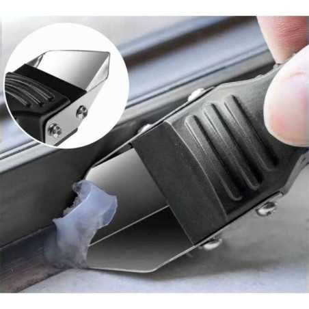 Set Racleta pentru Indepartare Adeziv, Racleta pentru Silicon si Lipici, 5 Capete din silicon