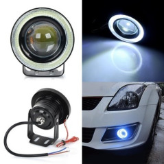 Proiector Auto Moto cu Led 10W , 3200Lm , Cu Angel Eye