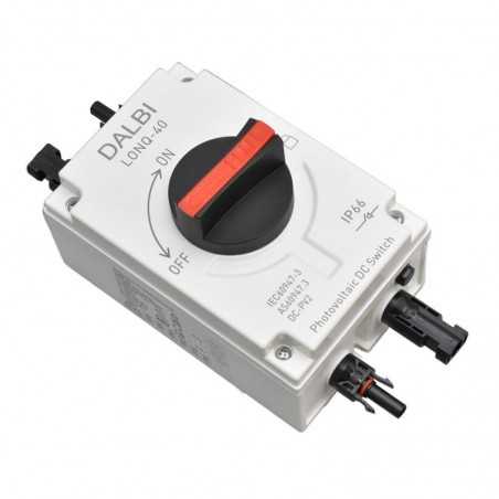 Intrerupator Sistem Solar Fotovoltaic DC 1200V 32A - Conectori MC4 1 IN - 1 OUT