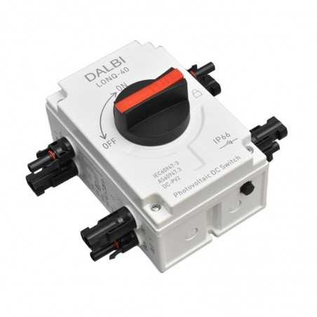 Intrerupator Sistem Solar Fotovoltaic DC 1200V 32A - Conectori MC4 2 IN - 2 OUT