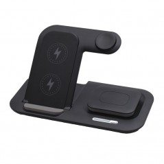 Incarcator Magnetic Wireless 5 in 1 cu Lumina LHT-058