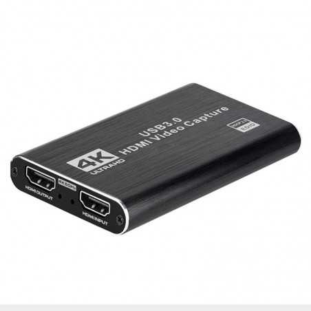 Placa de Captura Video Hdmi 4K - Hdmi - USB 3.0
