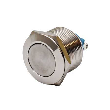 Intrerupator Push Metalic 22mm