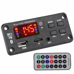 Modul MP3 radio TF-USB cu telecomanda 2x25W