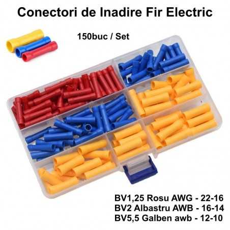 Papuci Electrici pentru Inadire Cablu AWG, 150buc / Set