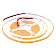 Banda led Cob 5mm - 400Led/m DC 24V - 9W/m IP20 Lumina Alb-Cald 3500K - 5m/Rol