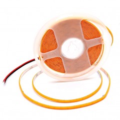 Banda led Cob 5mm - 400Led/m DC 24V - 9W/m IP20 Lumina Alb-Cald 3500K - 5m/Rol