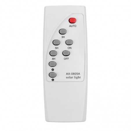 Lampa Solara Cu Panou Solar, Telecomanda, Senzor Lumina si Miscare 200W suport metalic Inclus