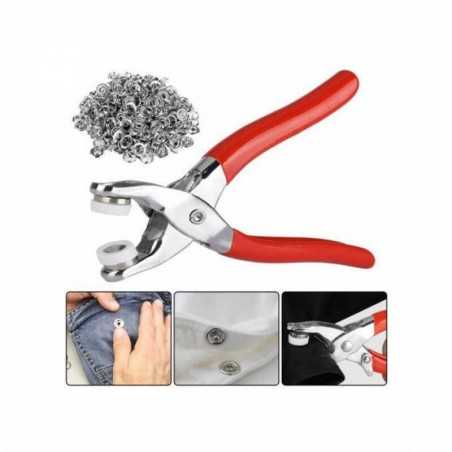 Set cleste pentru capsat din metal cu capse incluse si manere antiaderente
