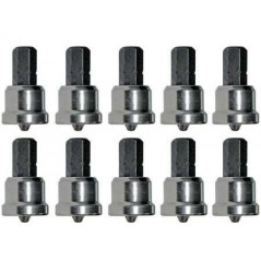 Set 10 biti PH2 rigips cu limitator, speciali cu opritor si protectie pentru negrese rigips