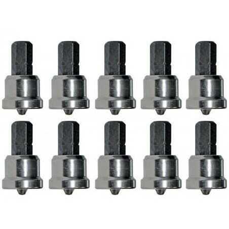 Set 10 biti PH2 rigips cu limitator, speciali cu opritor si protectie pentru negrese rigips