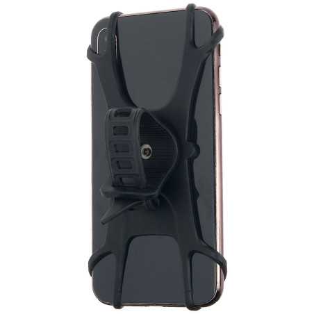 Suport Telefon pentru Bicicleta, Motocicleta, Trotineta, din Silicon 4-7 inch, Negru