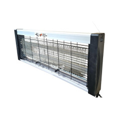 Lampa Electrica UV Anti Insecte, Lumina Neon, 2 tuburi cu putere de 20W, Suspensie Perete, 39 x 25 x 6 cm