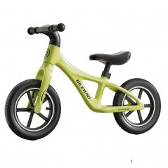 Bicicleta pentru Copii, Fara Pedale, Pentru 2-6 Ani, Sa Reglabila 43 - 58 cm, din Plastic si Fibra de Sticla, Verde