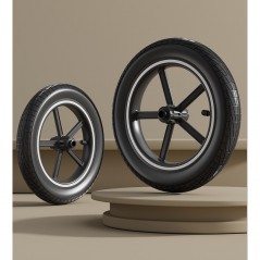 Bicicleta pentru Copii, Fara Pedale, Pentru 2-6 Ani, 2 Roti Silentioase, Sa Reglabila 43 - 58 cm, Negru