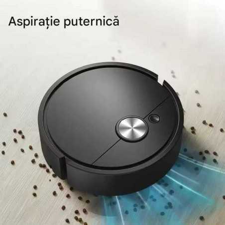 Robot aspirator inteligent cu arie curatare 100mp Navigare eficienta si autonoma Curatare automata, silentios
