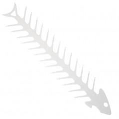 Forma pentru Frigarui, Model Oase de Peste, din Otel Inoxidabil, Instrument pentru Gratar, BBQ, cu Deschizator de Sticle