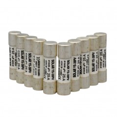 Siguranta Fuzibila Fotovoltaica 25A / 1000V DC - Ø10x38mm - 10Buc/Set