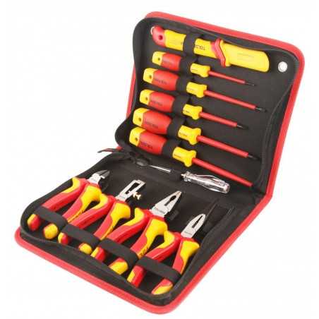 Set de 11 unelte de mana izolate, VDEline PREMIUM