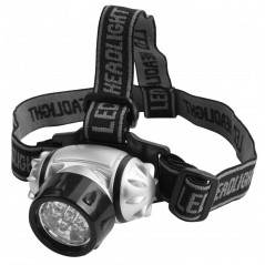 Lampa pentru cap cu 7 led-uri albe, 50 lumeni, 10 m