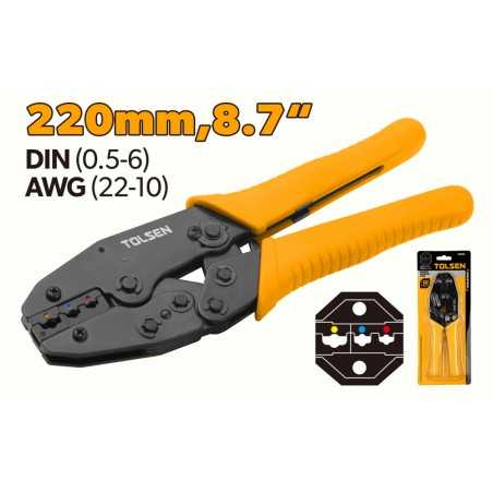Cleste de sertizare cu clichet 220 mm, Industrial