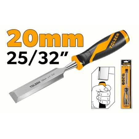 Dalta pentru lemn, 20 mm, Cr-V, Industrial, GRIPro