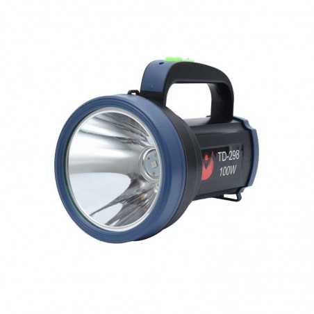 Lanterna TD-298 cu Led 100W si 3 Faze de Lumina / Acumulator LI-Po