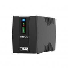 UPS 700VA / 400W Line Interactive AVR 2 schuko TED